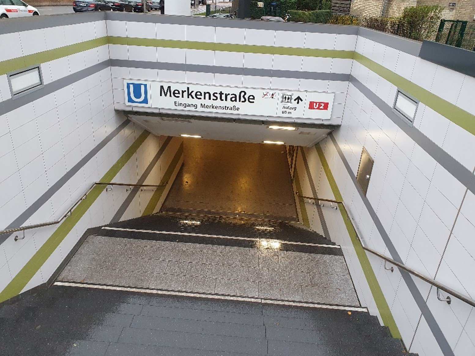 Betonsanierung U-Bahn Hst. Merkenstraße