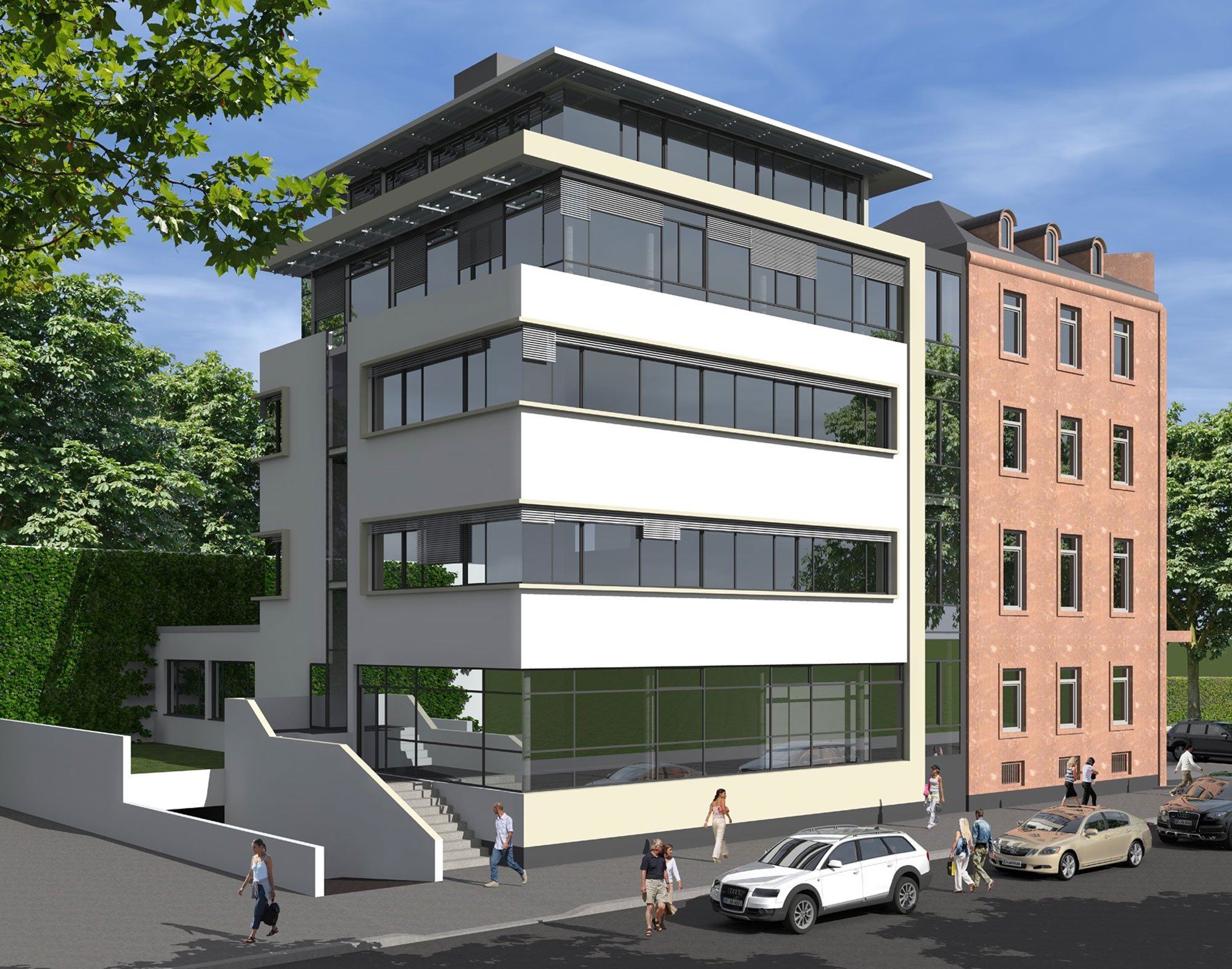 Erweiterungsbau ehemaliges französisches Konsulat Erweiterungsbau ehemaliges französisches Konsulat