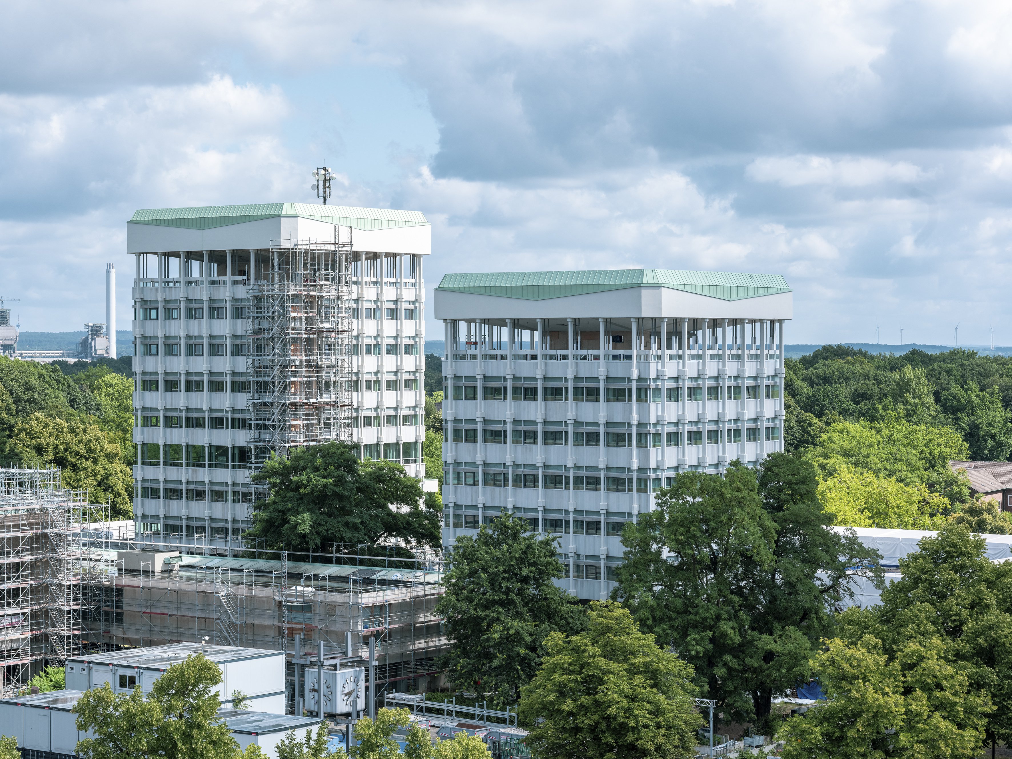 Betonerhaltungsarbeiten Rathaus Marl